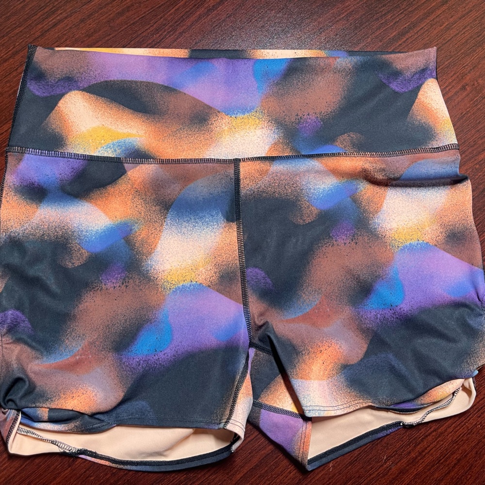 Fabletics multi colored shorts